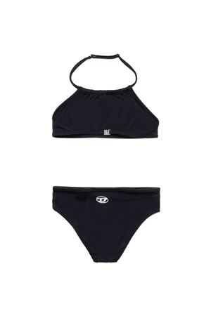 black polyamide swimsuit DIESEL KIDS | J02299KYAG8K900